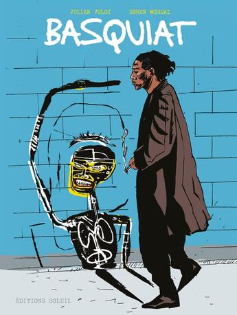 Couverture du livre « Basquiat » de SORen Mosdal et Julian Voloj aux éditions Soleil