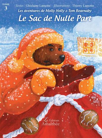 Couverture du livre « Les aventures de Molly Holly & Tom Bearnaby Tome 3 ; le sac de nulle part » de Ghislaine Lamotte aux éditions Amalthee