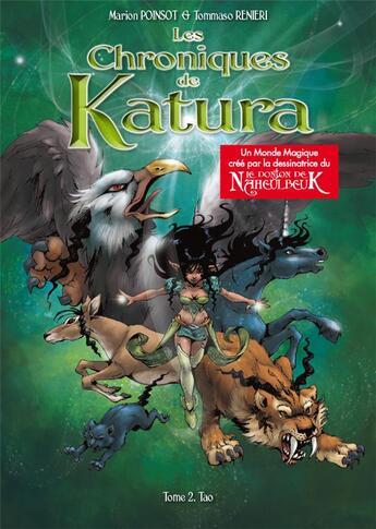 Couverture du livre « Les chroniques de Katura t.2 ; Tao » de Tommaso Renieri et Marion Poinsot aux éditions Clair De Lune