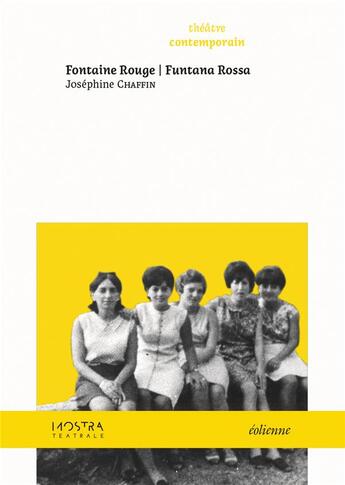 Couverture du livre « Funtana rossa - fontaine rouge » de Josephine Chaffin aux éditions Eoliennes
