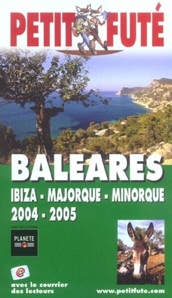 Couverture du livre « BALEARES (édition 2004/2005) » de Collectif Petit Fute aux éditions Le Petit Fute