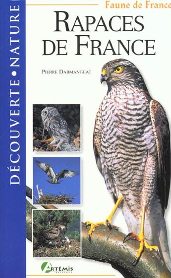 Couverture du livre « Rapaces De France » de Pierre Darmangeat aux éditions Artemis