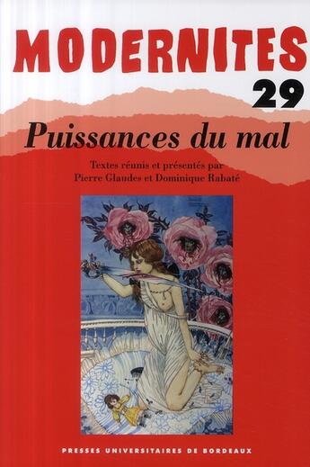 Couverture du livre « Puissances du mal » de Glaudes P aux éditions Pu De Bordeaux