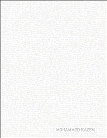 Couverture du livre « Mohammed kazem » de Kazem Mohammed aux éditions Damiani
