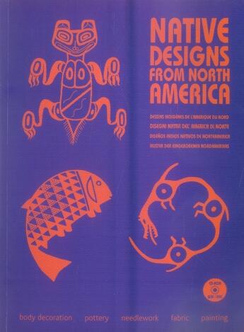 Couverture du livre « Native designs from north america » de  aux éditions Hvd Publishing