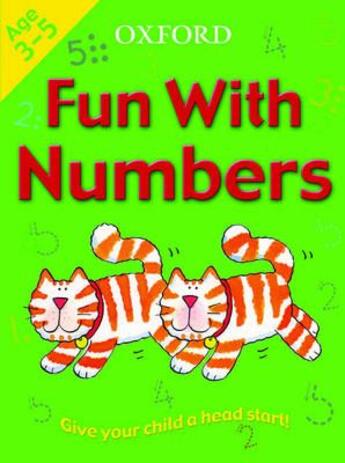 Couverture du livre « FUN WITH NUMBERS - AGE 3-5 » de Jenny Ackland aux éditions Oxford University Press Trade