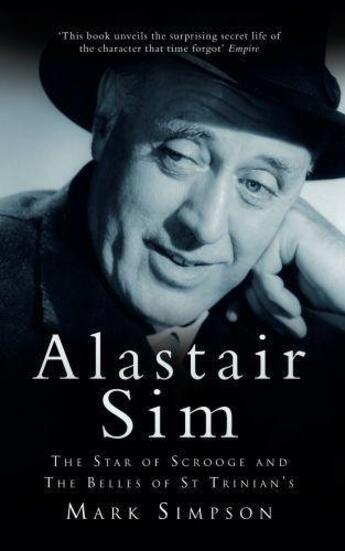 Couverture du livre « Alastair Sim » de Simpson Mark aux éditions History Press Digital