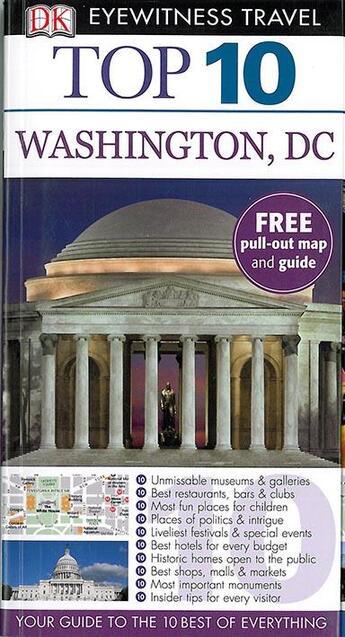 Couverture du livre « WASHINGTON, DC » de R & S Burke aux éditions Dorling Kindersley