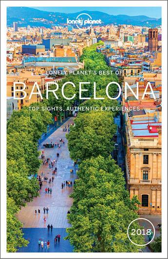 Couverture du livre « Best of ; Barcelona (2e édition) » de Collectif Lonely Planet aux éditions Lonely Planet France