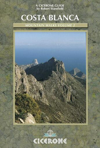 Couverture du livre « Costa blanca walks t.2 ; east » de Bob Stansfield aux éditions Cicerone Press