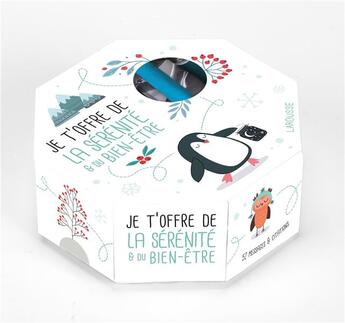 Couverture du livre « Je t'offre de la sérénité et du bien-être » de  aux éditions Larousse