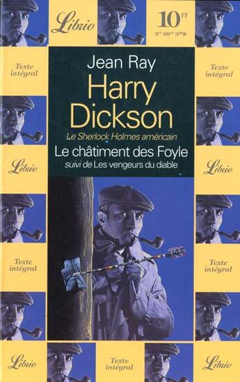 Couverture du livre « Harry dickson, le chatiment des foyle suivi de : les vengeurs du diable - le sherlock holmes america » de Jean Ray aux éditions J'ai Lu