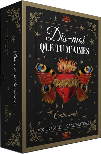 Couverture du livre « Oracle dis-moi que tu m'aimes » de Sandytatoo et Benedicte Voglio aux éditions Exergue