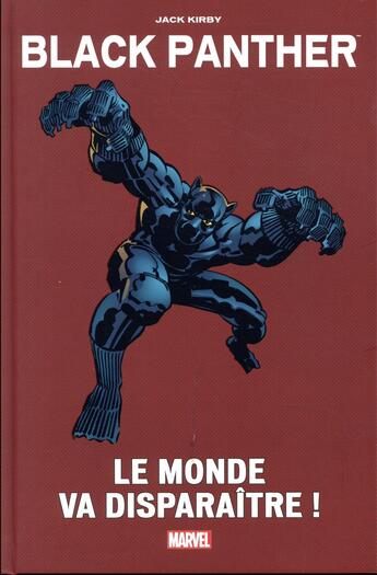 Couverture du livre « Black Panther : le monde va disparaître ! » de Jack Kirby aux éditions Panini