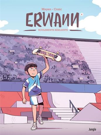 Couverture du livre « Erwann Tome 4 » de Cedric Mayen et Yann Cozic aux éditions Jungle