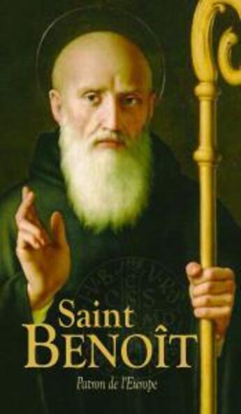 Couverture du livre « Saint Benoît ; patron de l'Europe » de  aux éditions Benedictines