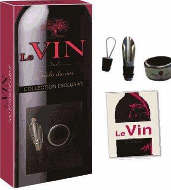 Couverture du livre « Le vin ; guide du vin ; coffret » de  aux éditions Parragon