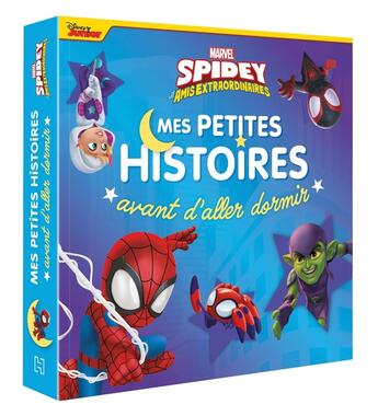 Couverture du livre « Mes petites histoires avant d'aller dormir : Marvel Spidey et ses amis extraordinaires » de Marvel aux éditions Disney Hachette