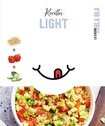 Couverture du livre « Recettes light » de  aux éditions Larousse