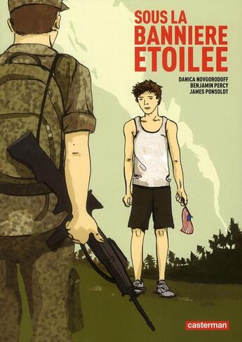 Couverture du livre « Sous la banniere etoilee » de Novgorodoff/Percy/Po aux éditions Casterman