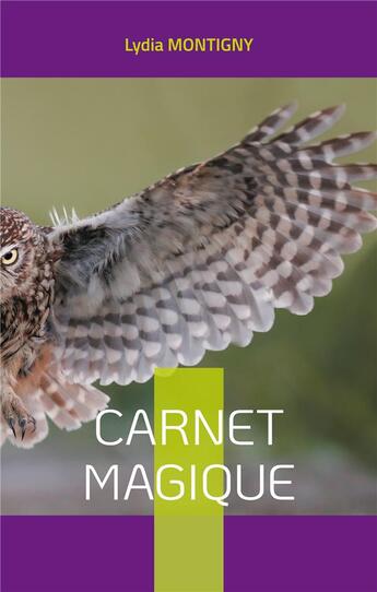 Couverture du livre « Carnet magique : ou les petits mots du bonheur » de Lydia Montigny aux éditions Books On Demand