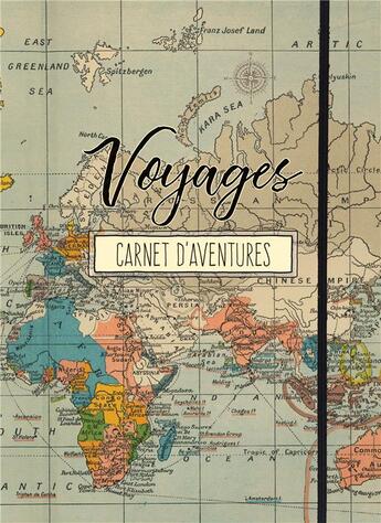 Couverture du livre « Voyage, carnet d'aventures » de Allan Labielle aux éditions Ella Editions