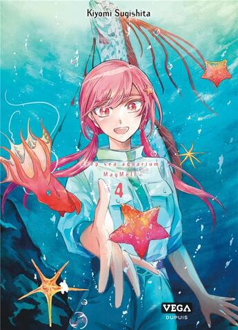 Couverture du livre « Deep sea aquarium Magmell Tome 4 » de Kiyomi Sugishita aux éditions Vega Dupuis