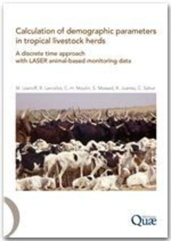 Couverture du livre « Calculation of demographic parameters in tropical livestock herds » de Matthieu Lesnoff aux éditions Quae