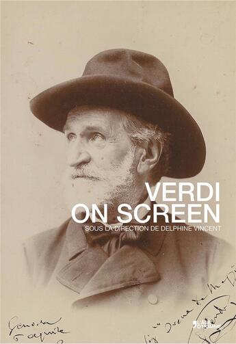 Couverture du livre « Verdi on screen » de Delphine Vincent aux éditions L'age D'homme