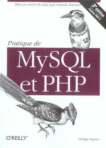 Couverture du livre « O'reilly prat.mysql & php 3ed (3e édition) » de Rigaux aux éditions Ellipses