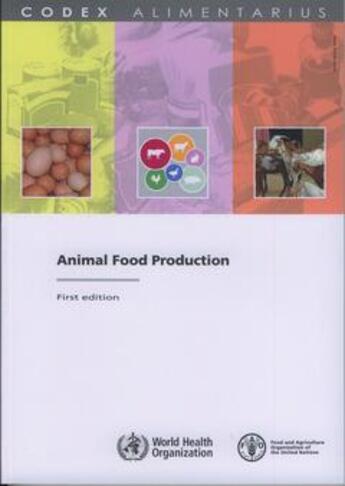 Couverture du livre « Animal food production. fao/who codex alimentarius commission » de  aux éditions Fao
