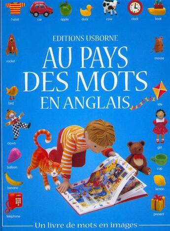 Couverture du livre « Au Pays Des Mots En Anglais » de Jo Litchfield aux éditions Usborne