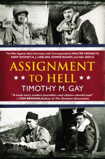 Couverture du livre « Assignment to Hell » de Gay Timothy M aux éditions Penguin Group Us