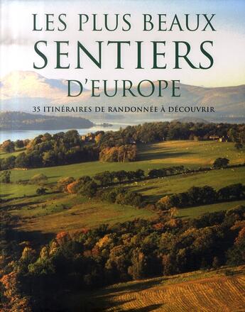 Couverture du livre « Les plus beaux sentiers d'europe » de  aux éditions Parragon