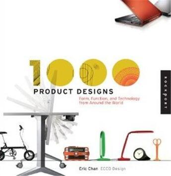 Couverture du livre « 1000 product designs » de Chan Eric aux éditions Rockport