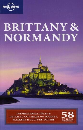 Couverture du livre « Brittany & Normandy (2e édition) » de Oliver Berry aux éditions Lonely Planet France