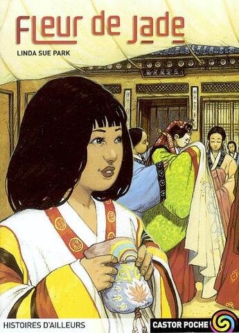 Couverture du livre « Fleur de jade » de Linda Sue Park aux éditions Flammarion