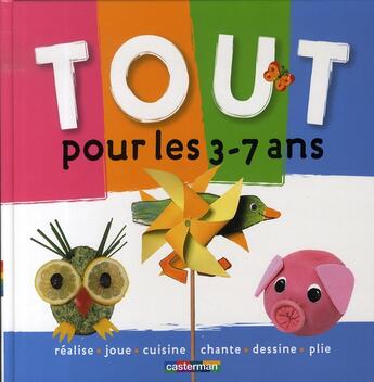 Couverture du livre « Tout pour les 3-7 ans » de  aux éditions Casterman