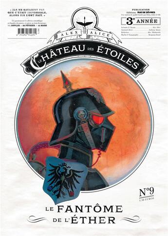 Couverture du livre « Le château des étoiles n.9 ; le fantôme de l'éther » de Alex Alice aux éditions Rue De Sevres