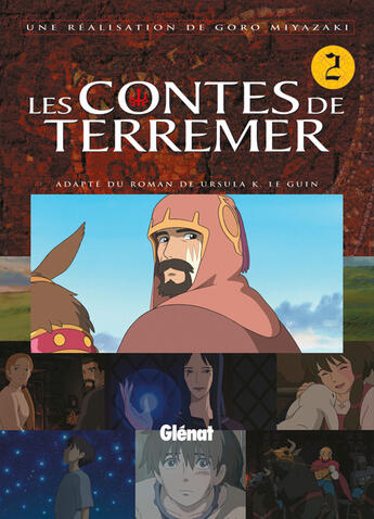 Couverture du livre « Les contes de Terremer Tome 2 » de Goro Miyazaki aux éditions Glenat