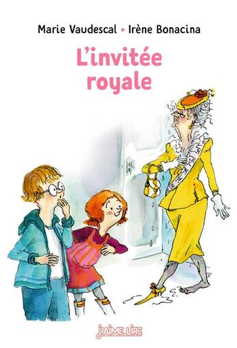 Couverture du livre « L'invitée royale » de Marie Vaudescal et Irene Bonacina aux éditions Bayard Jeunesse