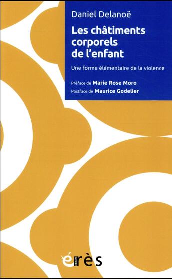 Couverture du livre « Les châtiments corporels de l'enfant » de Daniel Delanoe aux éditions Eres