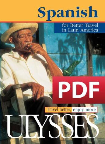 Couverture du livre « Spanish for better travel in Latin America » de  aux éditions Ulysse