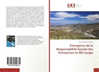 Couverture du livre « Emergence de la responsabilite sociale des entreprises en rd congo » de Mwewa Dorothee aux éditions Editions Universitaires Europeennes