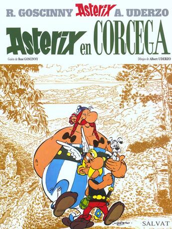 Couverture du livre « Asterix T.20 En Corcega » de Uderzo Goscinny aux éditions Salvat