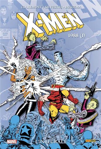 Couverture du livre « X-Men : Intégrale vol.20 : 1988 partie 1 » de John Buscema et Marc Silvestri et Chris Claremont aux éditions Panini