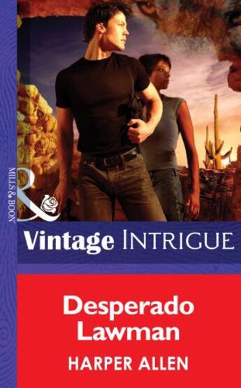 Couverture du livre « Desperado Lawman (Mills & Boon Intrigue) » de Allen Harper aux éditions Mills & Boon Series