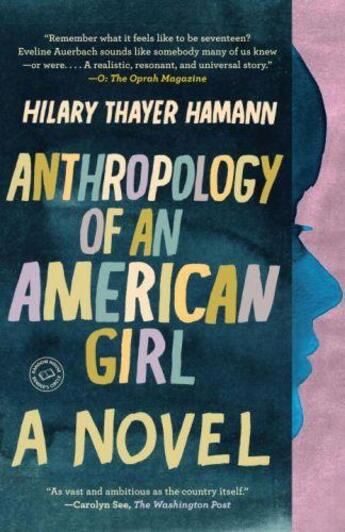 Couverture du livre « Anthropology of an American Girl » de Hilary Thayer Hamann aux éditions Epagine