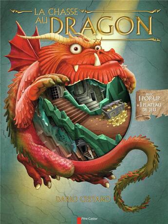 Couverture du livre « La chasse au dragon » de Paul Thies et Dario Cestaro aux éditions Pere Castor