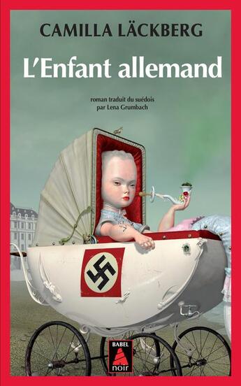Couverture du livre « L'enfant allemand » de Camilla Lackberg aux éditions Actes Sud